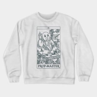 Prop Tarot Card Woodcut Crewneck Sweatshirt